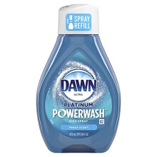 Dawn Platinum Powerwash Spray Ricarica Fresca - Pacco Multi 4 Pezzi per Lavaggio Piatti Efficace e Profumato