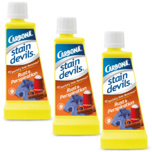 Devils da mancha de carbona