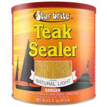 STAR BRITE Teak Sealer - No Drip  No Splash Formula - One-Coat  Durable Protection for All Fine Woods - Perfect for Outdoor Furniture & Marine Use - N