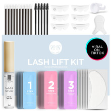 CLIONE PRIME Lash Lift Kit     Augenbrauenlaminierung, 5-Anwendungs-Kit, f  r den privaten und professionellen Gebrauch, hergestellt in Korea