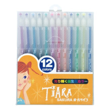 Sakura Ballsign Tiara, Birthstone Color 12 color set (PGB12TN)