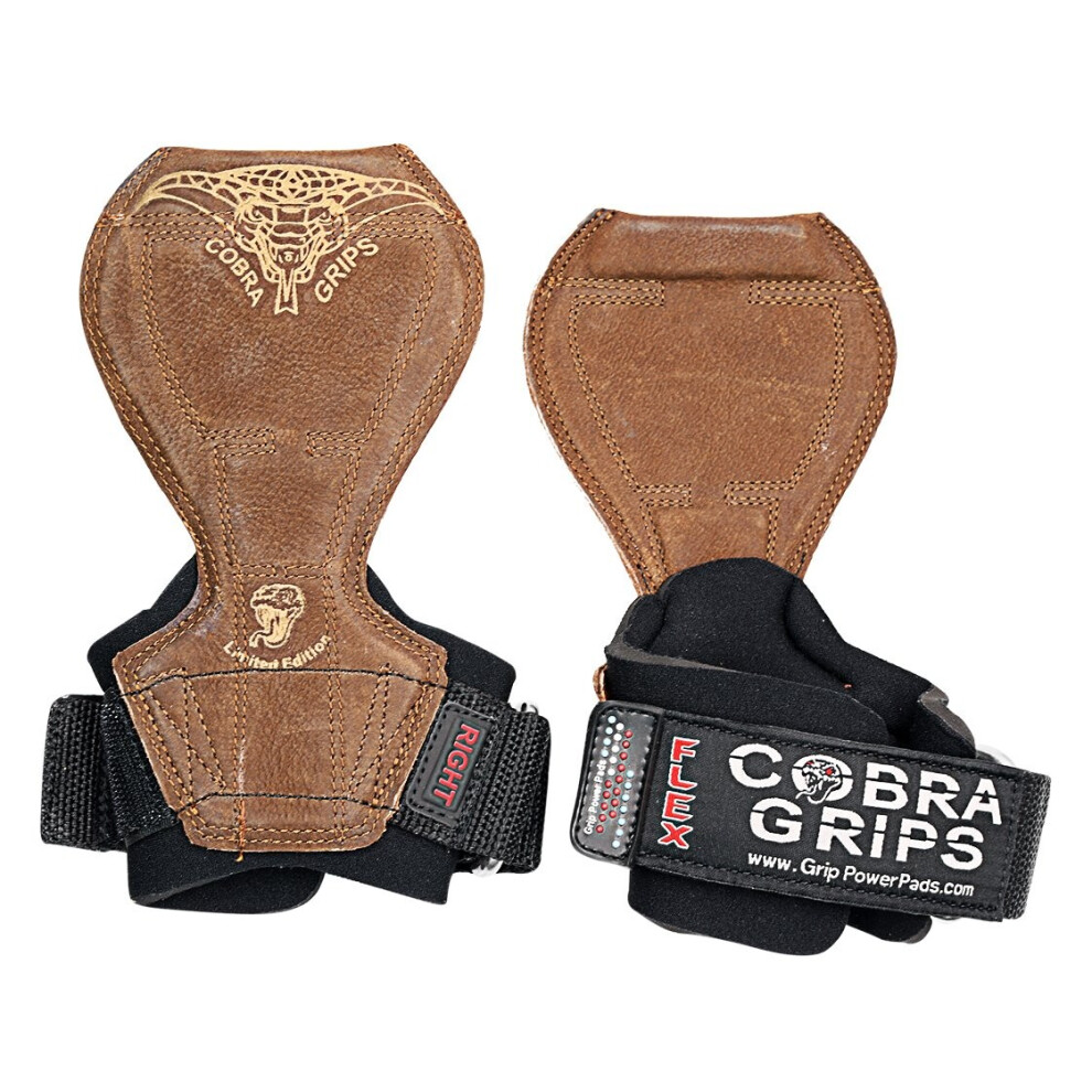 2018 Cobra Grips Flex Model Weight Lifting Gloves Heavy Duty Straps Al-image-OPC-PFPRSFF-NEW