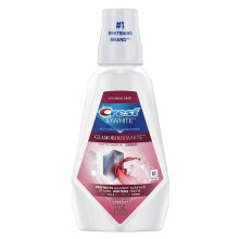 Collutorio sbiancante multiuso Crest 3D White Luxe Glamorous White alla menta fresca (32 oz, confezione da 3)