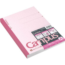 KOKUYO Campus Notebook A 7mm Ruled Semi-B5 30 Sheets 30 Lines Pink Pack of 5 Japan Import NO-3ANX5