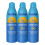 Spray cu protecție solară Coppertone Complete SPF 50, 5.5 Oz, Set de 3 1