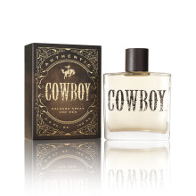 Tru Western Cologne Uomo, 3.4 fl oz (100 ml) - Legnoso, Caldo, Robusto