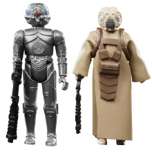 STAR WARS Retro Collection 4-LOM & Zuckuss  2-Pack  The Empire Strikes Back 3.75-Inch Collectible Action Figures  Ages 4 and Up (Amazon Exclusive)