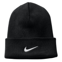 Nike Unisex Beanie met omslag (zwart)