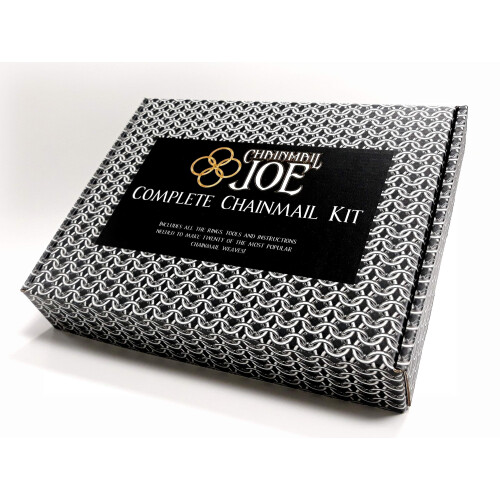 complete chainmail Kit - 20 Weave Tutorial Book, 23,000+ Rings(Over 4 Pounds), clasps, and Tools