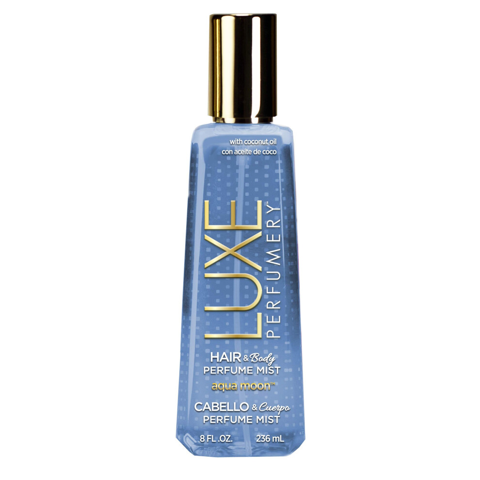 ????Te?? A?? At?P???A Luxe Perfumery Aqua Moon Hair & Body Perfume Mist 8 Fl Oz