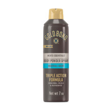 Gold Bond Men's Essentials Talkvrije Body Powder Spray 7 oz. Recharge Scent Bescherming tegen vocht