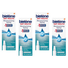 Biotene fugtgivende spray til tør mund, mild mynte - lindrer tør mund og dårlig ånde, 1,5 fl oz (4-pak)