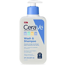 CeraVe Baby Wash & Shampoo |   amp  n bez v  ne, parab  nov a sulf  tov