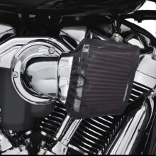 M Manutenzione Filtro Aria Copertura Impermeabile Socker Protettiva per Harley Touring Flhr Flhx Dyna Softail Road King