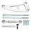 Alternator Mounting Kit Long Water Pump 3