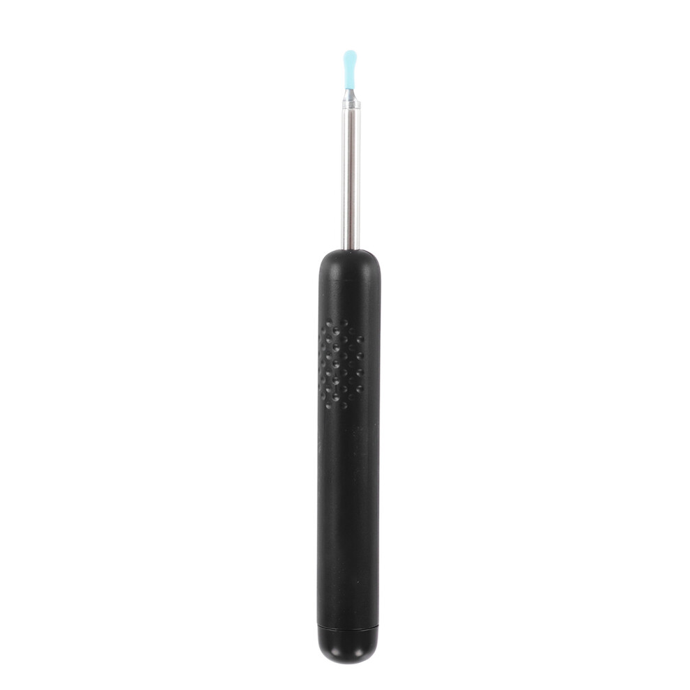 Black Wireless Ear Wax Cleaner with 1080P Camera Waterproof 6 LED Lights