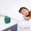 (White) Bluetooth Alarm Clock Smart Control Temperature Humidity Display LCD Screen Adjustable Nightlight Clock Work With Mijia APP 5