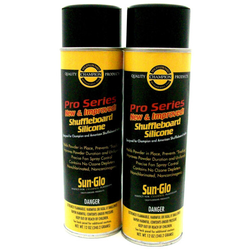 Sun-Glo Silikon-Shuffleboard-Spray (12 oz.) (2er-Pack)