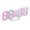 (White) Creative USB Charging 3D Digits Display Adjustable Brightness Alarm Clock 9