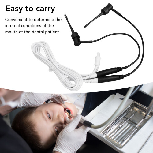 Root Canal Testing Cord with Apex Locator Lip Hook - Easy to Operate Plastic Tool 2