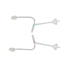 1 Paar Slim Sound Tube - Transparentes Silikon