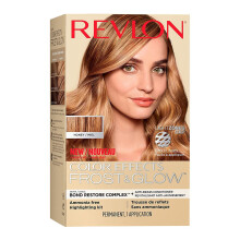Revlon Permanent Hair Color Permanentn   farba na vlasy Farebn   efekty Sada na mel  rovanie Bez amoniaku a parab  nov 30 Med 8 oz (balenie po 1)