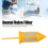 Gelber Dental-Ventilfilter PP-Kunststoffstuhl 13