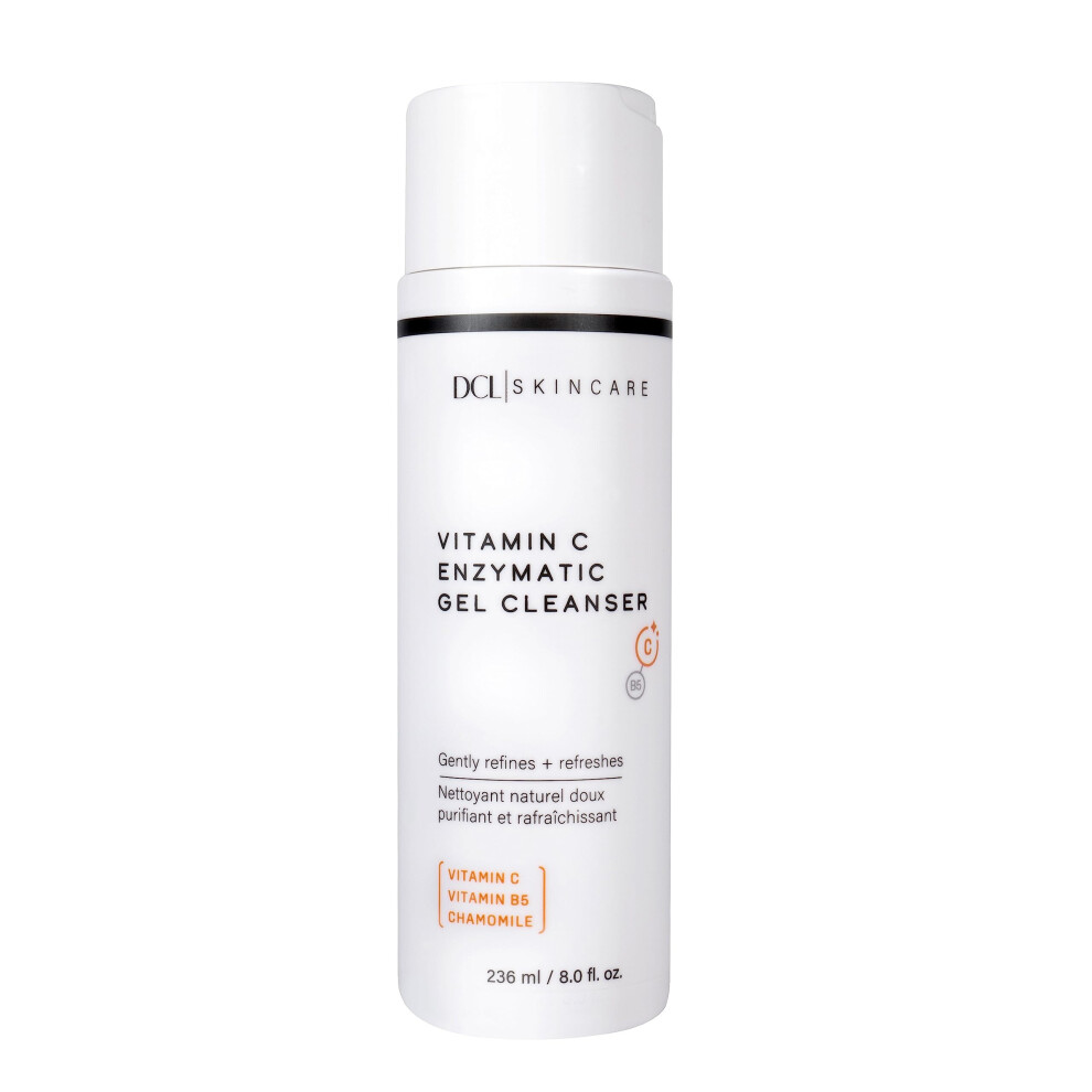 Dcl Skincare Vitamin C-Enzymatisk Rensegel Med Sukkerfrugtenzymer Og Vitaminerne C Og B5, Ca. 198 Ml (6,7 Fl Oz)-image