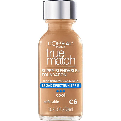 L’Oréal Paris L'Or  al Paris Makeup True Match Super-Blendable tekut   make-up Soft Sable C6 37 ml