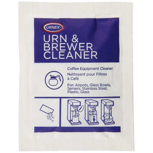 Urnex Original Urn & Brewer Cleaner, Brown, Unscented, 48 Oz, 48 Count