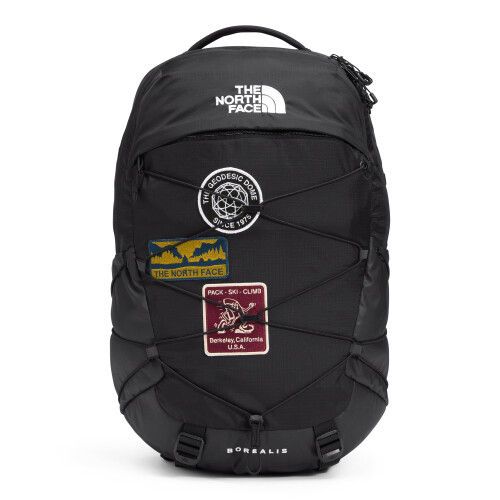 The North Face THE NORTH FACE Borealis Σακίδιο Πλάτης για Λάπτοπ, TNF Black U Borealis Patch/TNF White, One Size