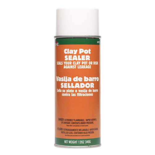 Plaid Clay Pot Sealer  12oz  Clear