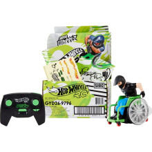 Hot Wheels Rc Aaron Wheelz Wheelie Chair - Sedia a rotelle telecomandata con personaggio di Aaron ""Wheelz"" Fotheringham da motocross [Esclusiva Amaz