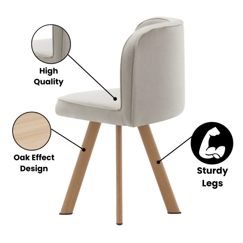 Space Saving Dining Table with 4 Velvet Chairs 2