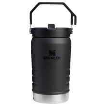 Stanley IceFlow 2.0 Flip Straw Jug with Handle 40 oz | Twist On Lid and Flip Up Straw | Leakproof for Travel and Sports | Insulated Stainless Steel |