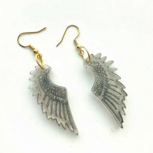 Resin Epoxy Silicone Mold Angel Wing Mold Casting Molds for Jewelry Making 2