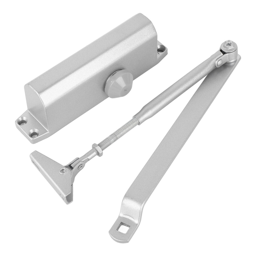Heavy Duty Hydraulic Automatic Door Closer, Aluminum Alloy, Silent Self Closing 4271338570114