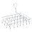 Stainless Steel Hanging Drying Rack Pins 36 Clips Clothespins Laundry Clamp For 1