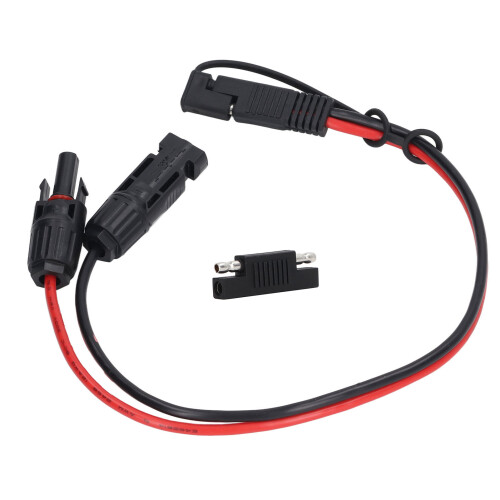 12 AWG PVC Solarpanel-zu-SAE-Kabel, 44 cm, 30 A 2