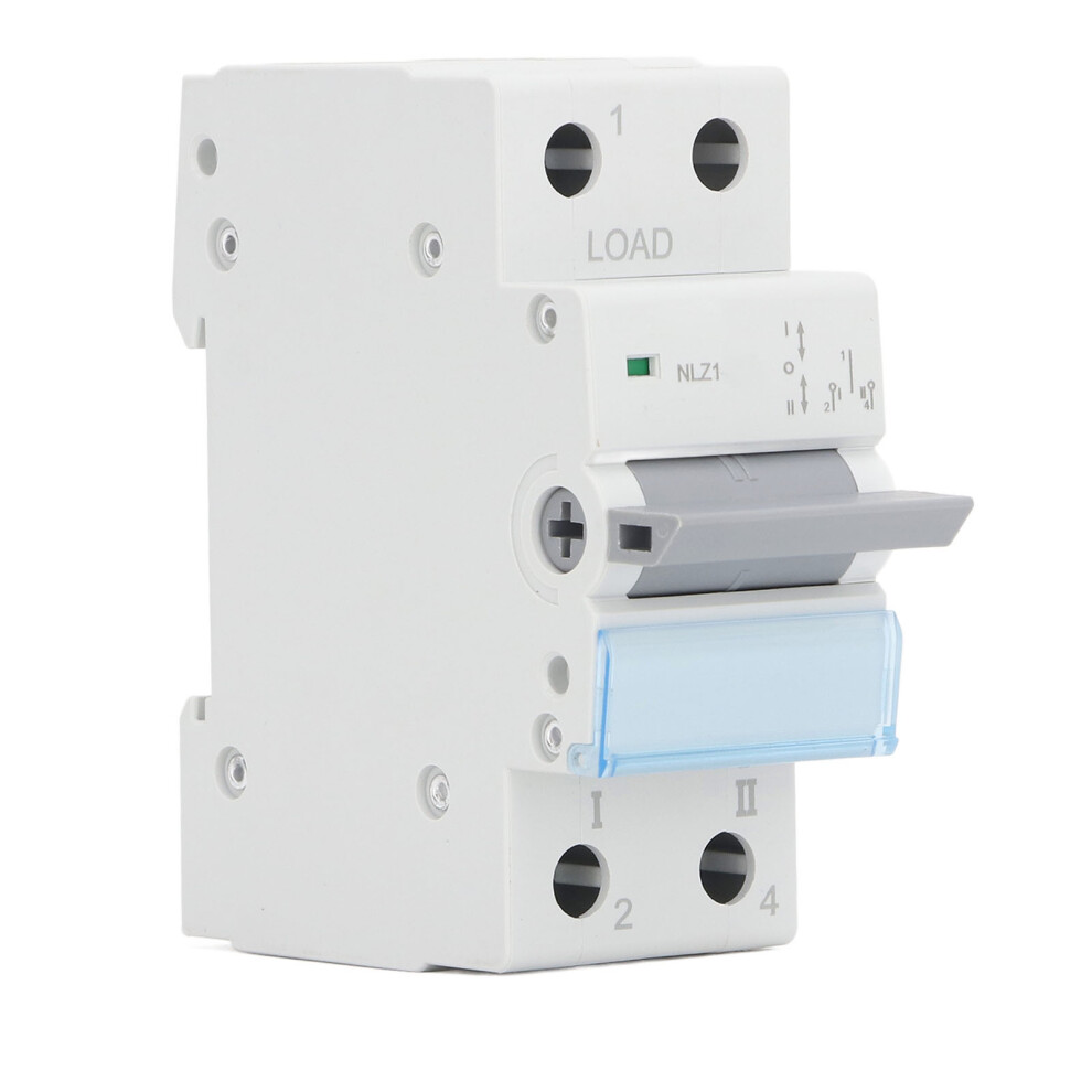 Dual Power Manual Transfer Switch DIN Rail