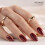 NeoNail Glitter Effect Base Red Shine 7,2 ml 4