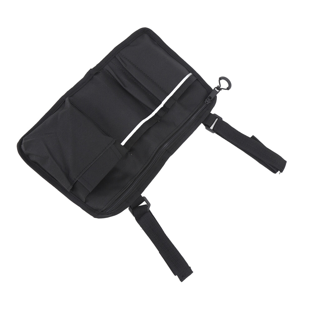 Waterproof Oxford Wheelchair Side Bag 12L Large Capacity with Reflective Stripe