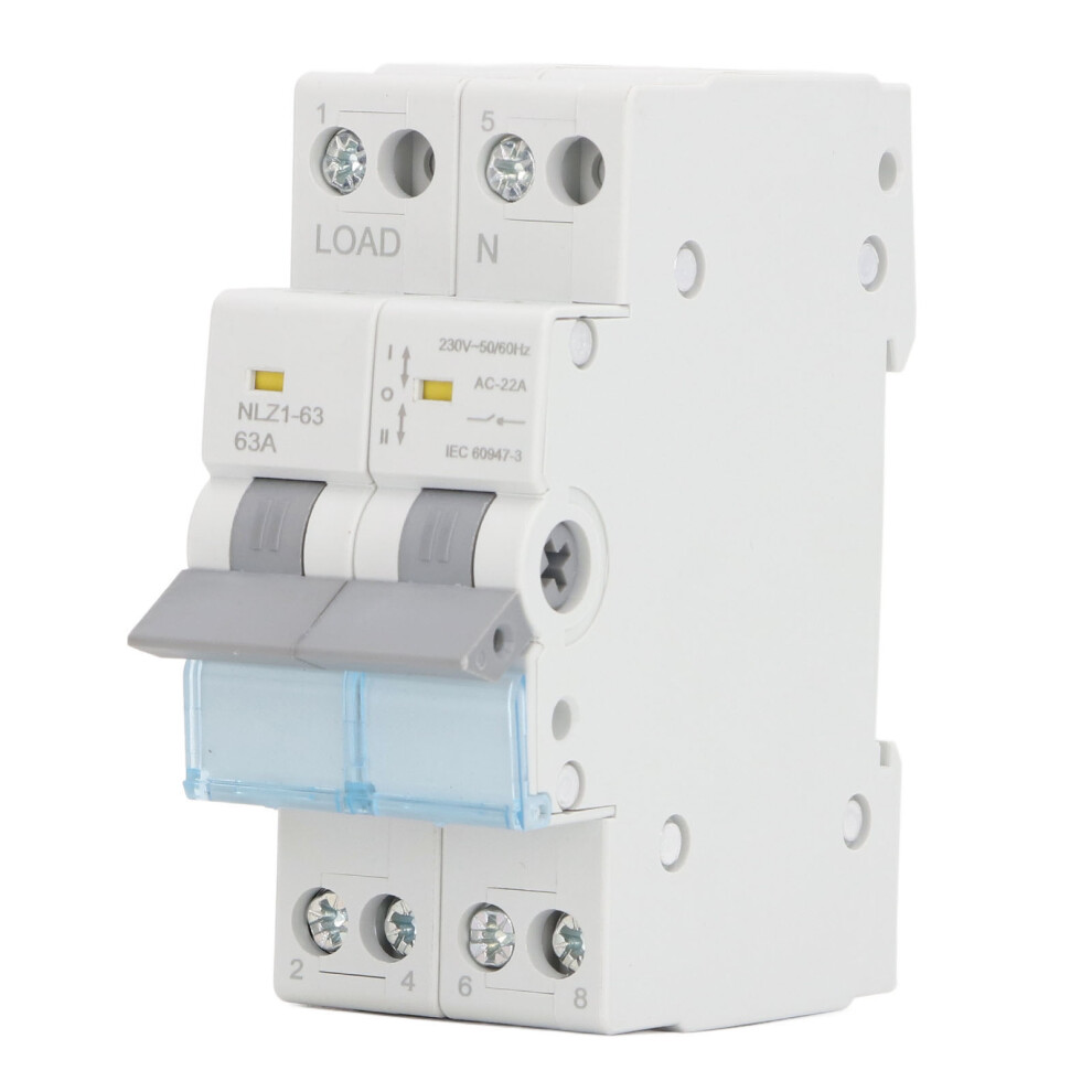 230VAC 63A Dual Power Manual Transfer Switch 35mm