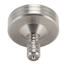 Kochmesser aus Edelstahl 20 cm Klinge ergonomischer Griff scharfes Satin-Finish