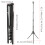 Lightweight Tripod Lamp Stand Reverse Folding for 13