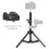 Lightweight Tripod Lamp Stand Reverse Folding for 7