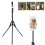 Lightweight Tripod Lamp Stand Reverse Folding for 5