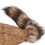 Tricks Spring Waschbär-Spielzeug - 50x9 cm Plüsch/Metall 3