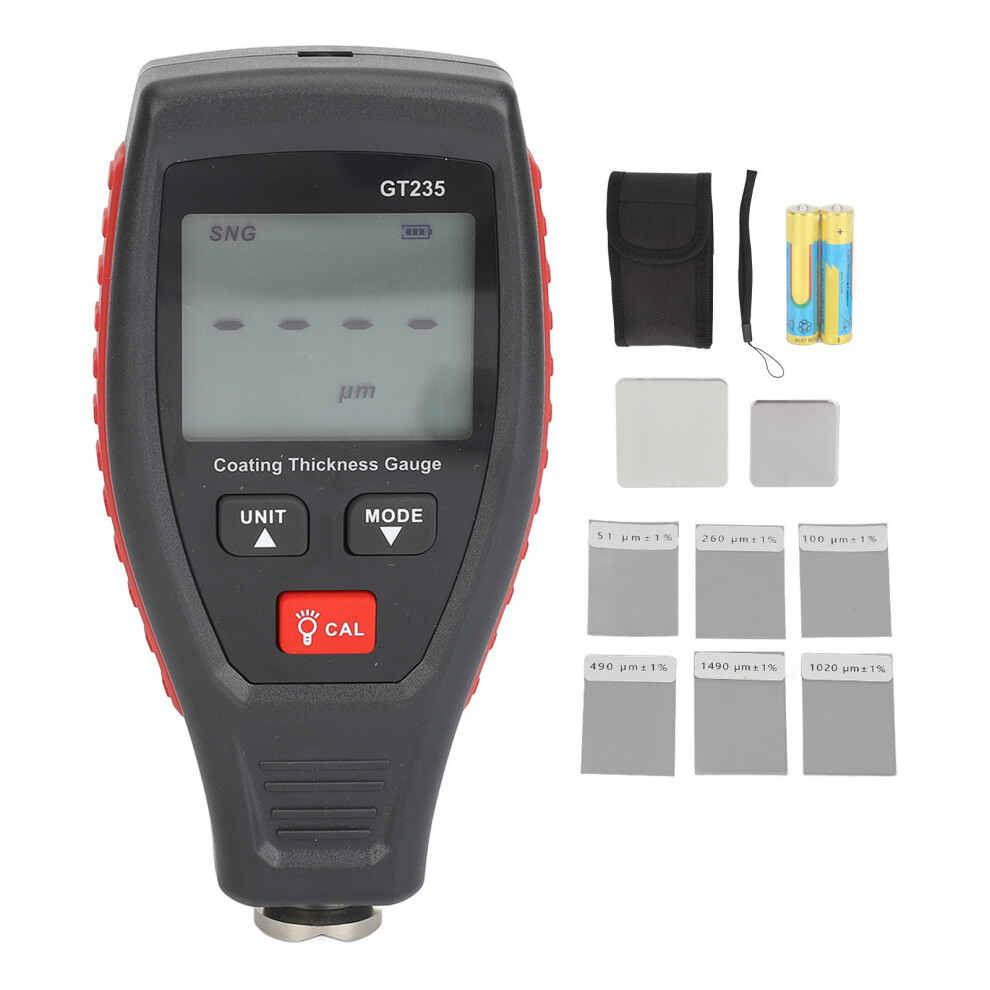 Coating Thickness Gauge High Accuracy Mil Auto