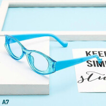 (1 pc, A7) Vintage Small Frame Sun Glasses Ladies Uv400 Sun Shades Girl Oval Sunglasses Men